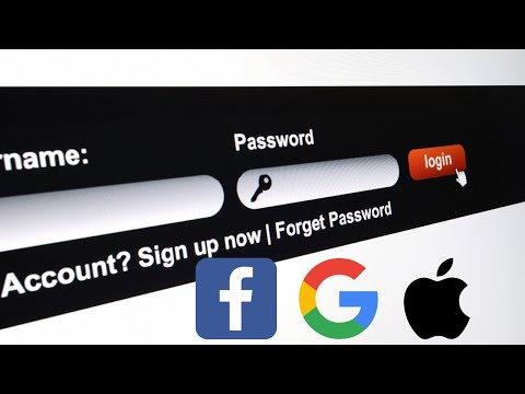 Anmelden mit Facebook, Google oder Apple auf Webseiten sicher?