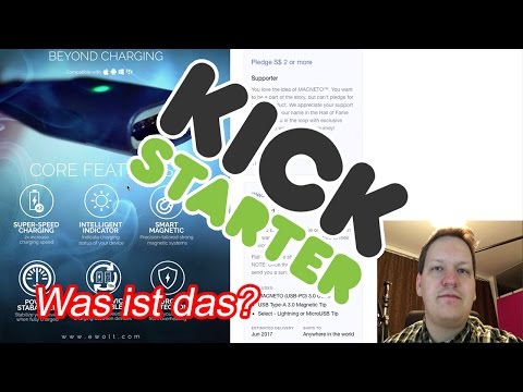 Kickstarter investieren in neue Startups so einfach wie einkaufen bei Amazon!