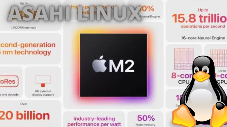 Asahi-Linux mit Apple M2-Unterstützung