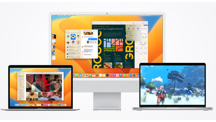 MacBooks und iMac mit macOS 13 Ventura