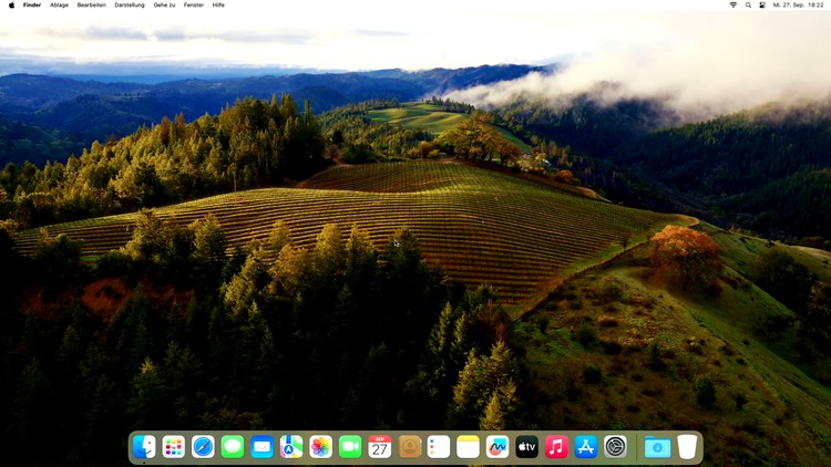 macOS Sonoma Desktop