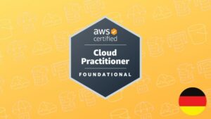AWS certified Cloud Practitioner Foundational Abzeichen